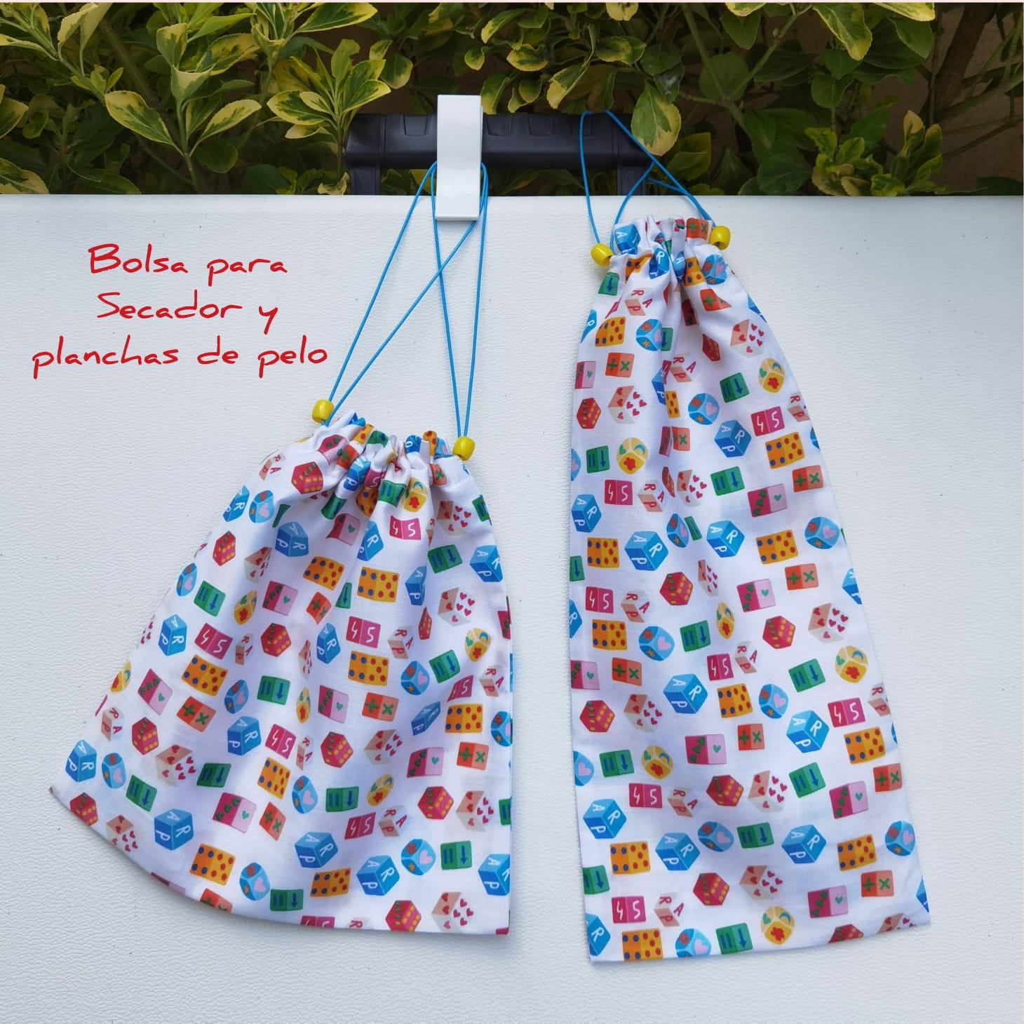 Bolsas para secador y plancha de pelo