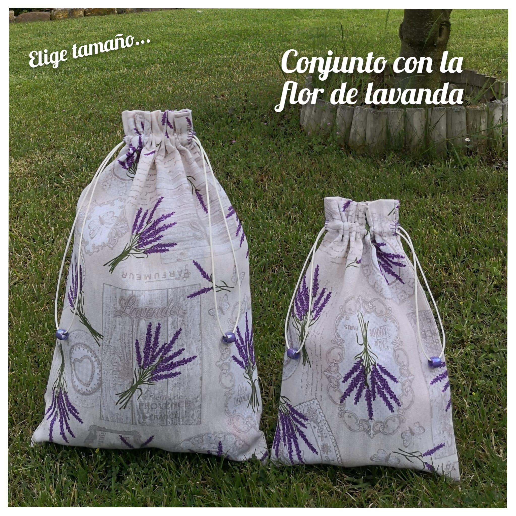 Bolsas de tela de lavanda